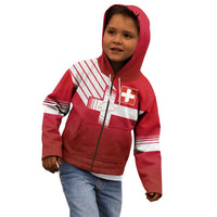 Custom Swiss Football Jersey for The Champions Kid Hoodie LT03