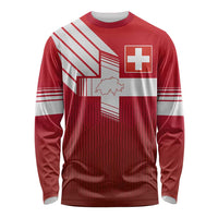 Custom Swiss Football Jersey for The Champions Long Sleeve Shirt LT03