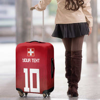 Custom Swiss Football Jersey for The Champions Luggage Cover LT03