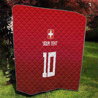 Custom Swiss Football Jersey for The Champions Quilt LT03