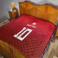 Custom Swiss Football Jersey for The Champions Quilt LT03