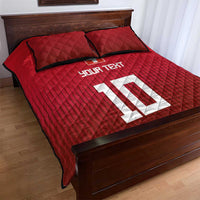 Custom Swiss Football Jersey for The Champions Quilt Bed Set LT03