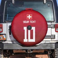 Custom Swiss Football Jersey for The Champions Spare Tire Cover LT03