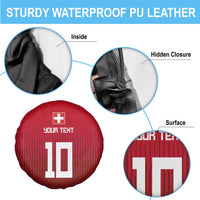 Custom Swiss Football Jersey for The Champions Spare Tire Cover LT03