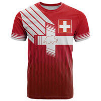 Custom Swiss Football Jersey for The Champions T Shirt LT03