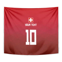 Custom Swiss Football Jersey for The Champions Tapestry LT03