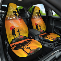 Australia ANZAC Day Car Seat Cover Gallipoli Lest We Forget - Wonder Print Shop