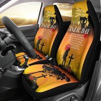 Australia ANZAC Day Car Seat Cover Gallipoli Lest We Forget - Wonder Print Shop
