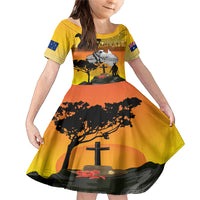 Australia ANZAC Day Family Matching Mermaid Dress and Hawaiian Shirt Gallipoli Lest We Forget - Wonder Print Shop