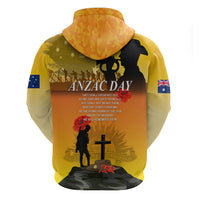 Australia ANZAC Day Hoodie Gallipoli Lest We Forget - Wonder Print Shop