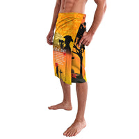 Australia ANZAC Day Lavalava Gallipoli Lest We Forget - Wonder Print Shop