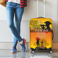 Australia ANZAC Day Luggage Cover Gallipoli Lest We Forget - Wonder Print Shop