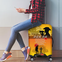 Australia ANZAC Day Luggage Cover Gallipoli Lest We Forget - Wonder Print Shop