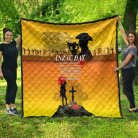 Australia ANZAC Day Quilt Gallipoli Lest We Forget - Wonder Print Shop