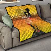 Australia ANZAC Day Quilt Gallipoli Lest We Forget - Wonder Print Shop