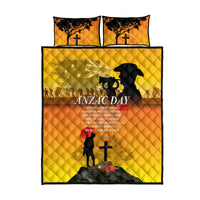 Australia ANZAC Day Quilt Bed Set Gallipoli Lest We Forget - Wonder Print Shop