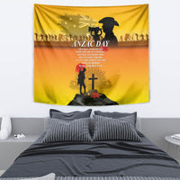 Australia ANZAC Day Tapestry Gallipoli Lest We Forget - Wonder Print Shop