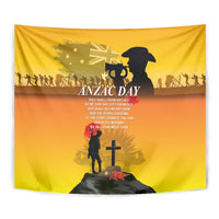 Australia ANZAC Day Tapestry Gallipoli Lest We Forget - Wonder Print Shop