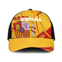Basketball Fan Jersey Spanish Baseball Net Cap Royal Seal of España - Wonder Print Shop