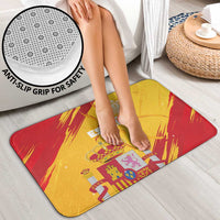 Basketball Fan Jersey Spanish Bathroom Set Royal Seal of España - Wonder Print Shop