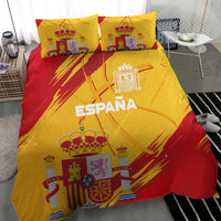 Basketball Fan Jersey Spanish Bedding Set Royal Seal of España - Wonder Print Shop