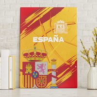 Basketball Fan Jersey Spanish Canvas Wall Art Royal Seal of España - Wonder Print Shop