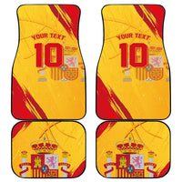 Basketball Fan Jersey Spanish Car Mats Royal Seal of España - Wonder Print Shop