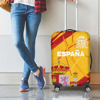 Basketball Fan Jersey Spanish Luggage Cover Royal Seal of España - Wonder Print Shop
