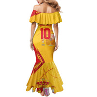 Custom Basketball Fan Jersey Spanish Mermaid Dress Royal Seal of España - Wonder Print Shop