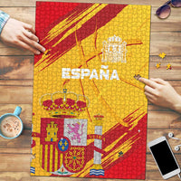 Basketball Fan Jersey Spanish Puzzle Royal Seal of España - Wonder Print Shop