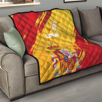Basketball Fan Jersey Spanish Quilt Royal Seal of España - Wonder Print Shop