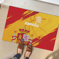 Basketball Fan Jersey Spanish Rubber Doormat Royal Seal of España - Wonder Print Shop