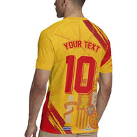 Custom Basketball Fan Jersey Spanish Rugby Jersey Royal Seal of España - Wonder Print Shop