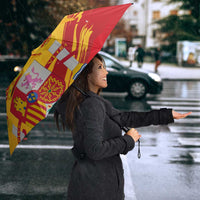 Basketball Fan Jersey Spanish Umbrella Royal Seal of España - Wonder Print Shop