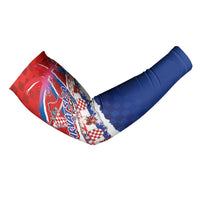 Basketball Fan Jersey Croatian Arm Sleeves Hrvatska-The Chequered Ones - Wonder Print Shop