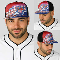 Basketball Fan Jersey Croatian Baseball Net Cap Hrvatska-The Chequered Ones - Wonder Print Shop