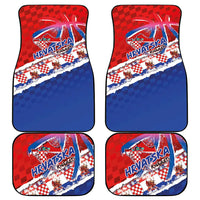 Basketball Fan Jersey Croatian Car Mats Hrvatska-The Chequered Ones - Wonder Print Shop