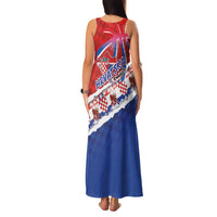 Basketball Fan Jersey Croatian Family Matching Tank Maxi Dress and Hawaiian Shirt Hrvatska-The Chequered Ones - Wonder Print Shop