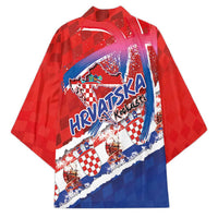 Basketball Fan Jersey Croatian Kimono Hrvatska-The Chequered Ones - Wonder Print Shop