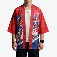 Basketball Fan Jersey Croatian Kimono Hrvatska-The Chequered Ones - Wonder Print Shop