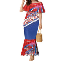 Basketball Fan Jersey Croatian Mermaid Dress Hrvatska-The Chequered Ones - Wonder Print Shop