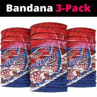 Basketball Fan Jersey Croatian Neck Gaiter Hrvatska-The Chequered Ones LT03