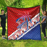 Basketball Fan Jersey Croatian Quilt Hrvatska-The Chequered Ones - Wonder Print Shop