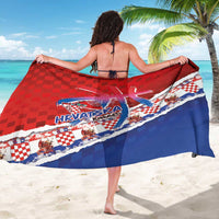 Basketball Fan Jersey Croatian Sarong Hrvatska-The Chequered Ones - Wonder Print Shop