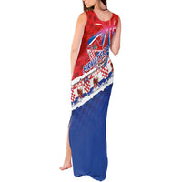 Basketball Fan Jersey Croatian Tank Maxi Dress Hrvatska-The Chequered Ones - Wonder Print Shop