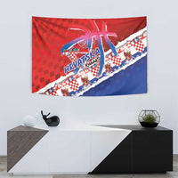 Basketball Fan Jersey Croatian Tapestry Hrvatska-The Chequered Ones - Wonder Print Shop