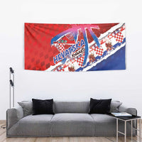 Basketball Fan Jersey Croatian Tapestry Hrvatska-The Chequered Ones - Wonder Print Shop