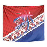 Basketball Fan Jersey Croatian Tapestry Hrvatska-The Chequered Ones - Wonder Print Shop