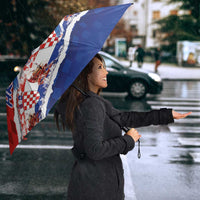 Basketball Fan Jersey Croatian Umbrella Hrvatska-The Chequered Ones - Wonder Print Shop
