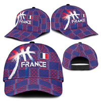 Basketball Fan Jersey French Classic Cap Paris Architectural Heritage Checkered Style - Wonder Print Shop